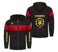 NAGBCTY Men's Hoodie with Print World of Warcra-ft, Comfortable with Hood, Ideal for Casual and Sportswear(Multicolor 2,XL)