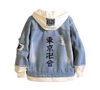 NAGBCTY Sudadera con Capucha de Algodón Tokyo Reven-gers, Ligera, Ideal para Ropa Casual y Deportiva(Multicolor 7,2XL)