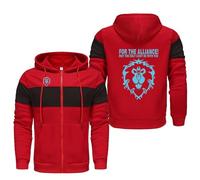 NAGBCTY Sudadera con Capucha para Hombre World of Warcra-ft, Abrigo Sudadera Deportiva básica con Bolsillo, Sudadera Chaqueta para Uso Casual y Deportivo(Multicolor 7,M)