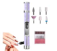 Nagelfeile Eléctrico,3 Geschwindigkeiten Fuß Schwiele Entferner - Wiederaufladbare Nagelpflege Für Dicke Zehennägel Fingernägel Fußschwielwielels Entfernung Anfänger Salon Männer Frauen