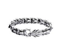 Nagelschmuck Manschettenarmband für Männer, Vintage-Armband mit Drachenmotiv, Geburtsjahr, Hip-Hop, Punk-Metall, golden, trendiges Geschenk für Vater und Herrensolaruhr Lederarmband, Einheitsgröße