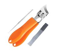 Nagelschneider - Schwarz Schrägnagelknipser | Tragbarer Fingernagelschneider | Spritzschutz-Nagelschneider mit breiter Backenöffnung, multifunktionales Maniküre- und Pediküre-Werkzeug für Fingernägel