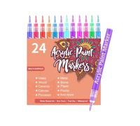 Nagelstift Set - 5.70 Inches PVC Präzisionsstifte | Wasserfest Schnell Trocknend Design - Kreatives Werkzeug Für Nageldekoration Und Bastelarbeiten Zuhause, Salon Und Geschenkideen