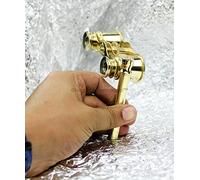 Nagina International 4" Polished Brass Opera Theater Glasses | Nautical Navigational Polished Brass Binocular | Kid's Educational Toys & Gifts