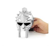 Nagina International Casco romano espartano espartano de armadura medieval en miniatura, casco de las Legiones Espartanas, decoración del hogar y el escritorio, casco de gladiador con pinchos con