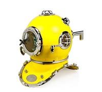 Nagina International House Of Antique Mark V - Casco de buceo marítimo de 18 pulgadas, réplica de equipo de buceo vintage