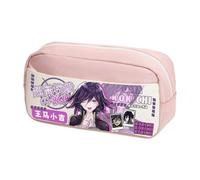 Nagito Komaeda Estuche Anime Nanami Chiaki / Kokichi Abuela Estuche Estético Japonés Estuche Plumitas Kawaii Escuela para Estudiantes, Tipo 1., 24*10*12CM, Maletín