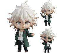 Nagito Komaeda Figura de acción Anime Q estatua con accesorios - 10 cm cabezas intercambiables figura articulada PVC escritorio adornos regalo para fans