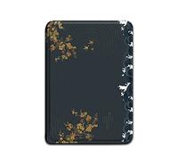 NagpintS Estuche Compatible con Amazon Kindle (8th Generation) 2016 Funda de Cuero - PU Flip Leather Smart Ligero Shell Cover Case para Kindle (8Th Generation) 2016-Antique Plum Blossom