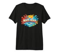 Nags Head North Carolina Beach Town Sand Dunes Novedad Camiseta Premium