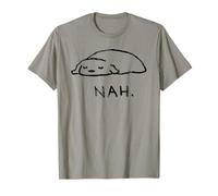 Nah - Lindo perro perezoso durmiendo divertido cachorro Camiseta