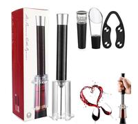 NaHibu Wino On The Go Wine Opening Set,Wine Bottle Opening Set,Wine Bottle Opener Air Pressure Pump,Easy Cork Remover Corkscrew, Corkscrew Wine Opener Cork Pops Wine Opener Gifts To Wine Lovers