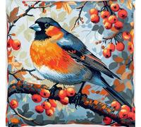 NAHUIGOOD Punto De Cruz Kit Pájaros En El Árbol 45X45Cm Manualidades Adultos Decoracion Bordar Kit Principiantes Completo Diy Bordado Creativo Regalo，Cross Stitch