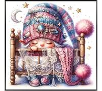 NAHUIGOOD Punto De Cruz Principiantes Hermoso Enano 11Ct40X50Cm Kit Bordado Cuadros En Punto De Cruz Kit Punto De Cruz Tela Impresa Cuadros De Punto De Cruz Punto De Cruz Para Hacer