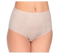 Naiara - 103 Pack de 6 Bragas Mujer Talle Alto, Control y Refuerzo Central Color: Vison Talla: XXL