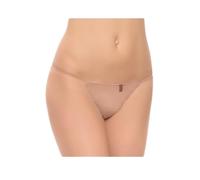 Naiara Pack de 2 Tangas de Hilo 865 (FR/ES, Letras, Talla única, Regular, Regular, Tierra)