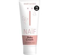 Naïf Crema de Cuidado para Bebés y Niños - Con ingredientes naturales, fragancia suave, sin aditivos, ideal para cuidado facial y diario de la piel del bebé - 75ml