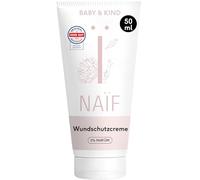 Naïf Crema de Pañal para Bebés y Niños - 0% perfume, ungüento de zinc, con ingredientes naturales, cuidado diario de la piel del bebé - 50ml