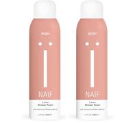 Naïf Lino Espuma de Ducha Nutritiva 200 ml (Paquete de 2)