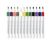 Naiil Pens Set, Naill Art Pens Markers Kit, 12 Colors 3D Naiil Art Pen's Set Design Tools For Girls, Nails-Arts Markers Poliish Pen For 3D Naills Arts, Nail Drawing Marker's For Women