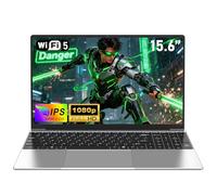 NAIKLULU 15.6 Pulgadas Ordenador Portatil Processor M3-6Y30, RAM 16GB SSD 512GB Pc Portatil Laptop Notebook Computadora Portatil, 5000Mah/1920x1080P/Webcam/WIFI 5/Ranura para Tarjeta TF