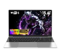 NAIKLULU 15.6 Pulgadas Ordenador Portatil RAM 16GB SSD 512GB, Processor Gold Processor 4425Y Pc Portatil Laptop 2026 Computadora Portatil, 5000Mah/1920x1080P/Webcam/Ranura para Tarjeta TF