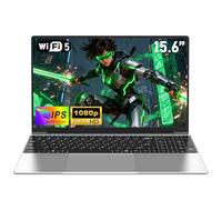 NAIKLULU 15.6 Pulgadas Ordenador Portatil RAM 16GB SSD 512GB, Processor M3-6Y30 Pc Portatil Laptop 2026 Notebook Computadora Portatil, 5000Mah/1920x1080P/Webcam/Ranura para Tarjeta TF