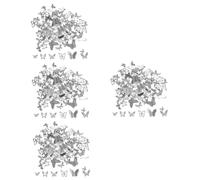 Nail accessories,280 Pcs Accessories Butterfly Nail Jewelry Nail Decoration Nails Gems Nail Pearls Butterflies Charms Butterflies Nail Charm