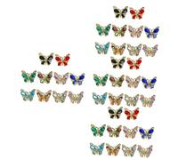 Nail accessories,40 Pcs Nail Art Accessories Acrylic Nails Rhinestones Nail Rhinestones for Acrylic Nails Nail Accessories Butterflies Nail Decor Nail Art