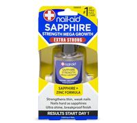 Nail-Aid Sapphire Strengthener & Mega Growth Treatment - Transparente, 1,5 ml