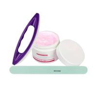 Nail And Shine Kit - Professional Buffing Cream Of Natural Nails, High Shine Block With Cuticle Pusher, Perfect Manicure Pedicure | Salon Quality Kit Ideal Home Use, Beginners