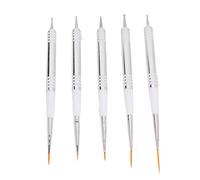Nail Art Dotting Pen, Portable Detail Drawing Nail Art Brushes Nail Painting 5pcs para Salón de Manicura