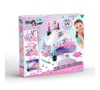 Canal Toys - Style 4Ever - Estudio de Uñas de Gel | Con +150 Accesorios, Brillantes, Decoraciones, Pegatinas y Más