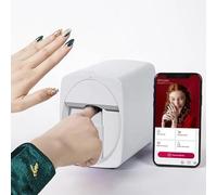 Nail Art Printer, Automatic Smart Nail Art Machine,Automatic Recognition Function,High Precision Painting,For Kid/Nail Studio/Manicurist/Nail Lovers, LJJY-KK
