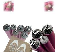 Nail Art Stamp Pen Set, Nail Stamp Pen DIY Nail Art Tools, DIY Nails Stamping Tools for Women and Girls, Easy to Use, for Home Nails Arts Design (10PCS)