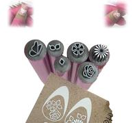 Nail Art Stamp Pen Set, Nail Stamp Pen DIY Nail Art Tools, DIY Nails Stamping Tools for Women and Girls, Easy to Use, for Home Nails Arts Design (6PCS)