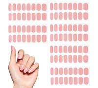 Nail Beauty Wraps, Semi Cured Gel Sticker, Nail Easy Apply Art Sheets Set, Gloss Finish Decor Pack, UV Ready Manicure Strips, Women Party Travel Style Nails, Winter Occasion Use 14cm