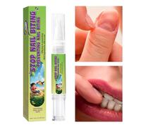 Nail Biting Prevention, Anti Polish Medication, Bitter Formula Coating, 4ML Bottle, Clear Safe Application for Thumb Sucking Control, Toddler, Adult, Travel, Night Use, Cuticle Care