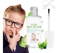 Nail Biting Prevention for Kids, No Bite Water, 20ml Gentle Solution to Prevent Finger Sucking, Ideal for Kindergarten, Home, Indoor, Outdoor, and Traveling, 2.9x2.9x7.7cm