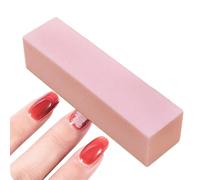 Nail Blocks - Sponge Sanding Strip, Manicure Care Grooming Helper | Gel High Density Four Sided EVA Shiner File Equipment Salon Home Travel Student Prep Kit Beginner Women Accessory
