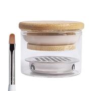 Nail Brush Cleaner Cup - 4.8x3.8cm Brush Cleaner, Small Nail Washing Cups