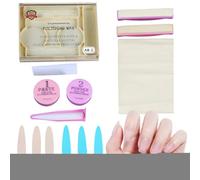 Nail Buffer Kit - Manicure And Pedicure Care Tools With, Wax, Shine Cream | Extended Restoration Tool Salon-Quality Nail Care Set For Women For Enhanced Gloss And