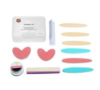 Nail Buffer Kit, Manicure Grooming Set, Shine File and Polishing Tools, Portable Pedicure Necessities for Salon Use, Home Care, Travel Beauty Routine, Beginner or Professional Maintenance Care