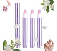 Nail Buffer Pen With Cuticle Oil, Cuticle Pusher Pen, Ceramic Tip Cuticle Oil Pen, 2025 Upgrade 3-in-1 Nail Care Pen, Moisturize Strengthen Brighten Nails Care for Cuticle Remover (3pcs)