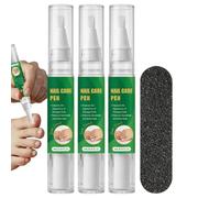 Nail Care Pen Set, Strengthening Nourishing Tool, 3 Piece Pack with Compact Build, Cuticle Softener Aid with Botanical, Beauty Routine Helper, Seasonal Transition for Home Salon Travel Morning Night