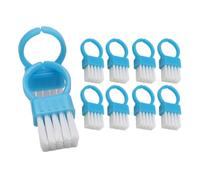 Nail Cleaning Brush - 10Pcs Manicure Dust Scrubber, Portable Ring DusterSet