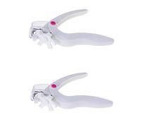 Nail Clipper Acrylic Nail Cutter Stainless Steel Nail Tips for Gel False Nails Trimmer Nail Art Manicure Tools, French Manicure Tool U shape Trimmer Manicure Tool 3 Styles Cutting Ways