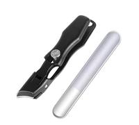 Nail Clipper, Fingernail Clipper | Juego de uñas de antisalpicaduras - Clip de uñas de cabeza angular, recortador de uñas pesado para, manicura