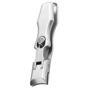 Nail Clippers - Nail Cutter | Toenail Clippers | Ergonomic Nail Cutter | Wide Jaw Opening Nail Clippers | Self Collecting Nails Trimmer | Slanted Long Handle Fingernail Trimmer for Women