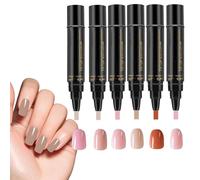 Nail Design Marker - Beauty Painting Pen for Detailed Nail Styling | Fine Point Applicator with Smooth Color Output, Easy Grip for French Lines Floral Art and Fashion Looks